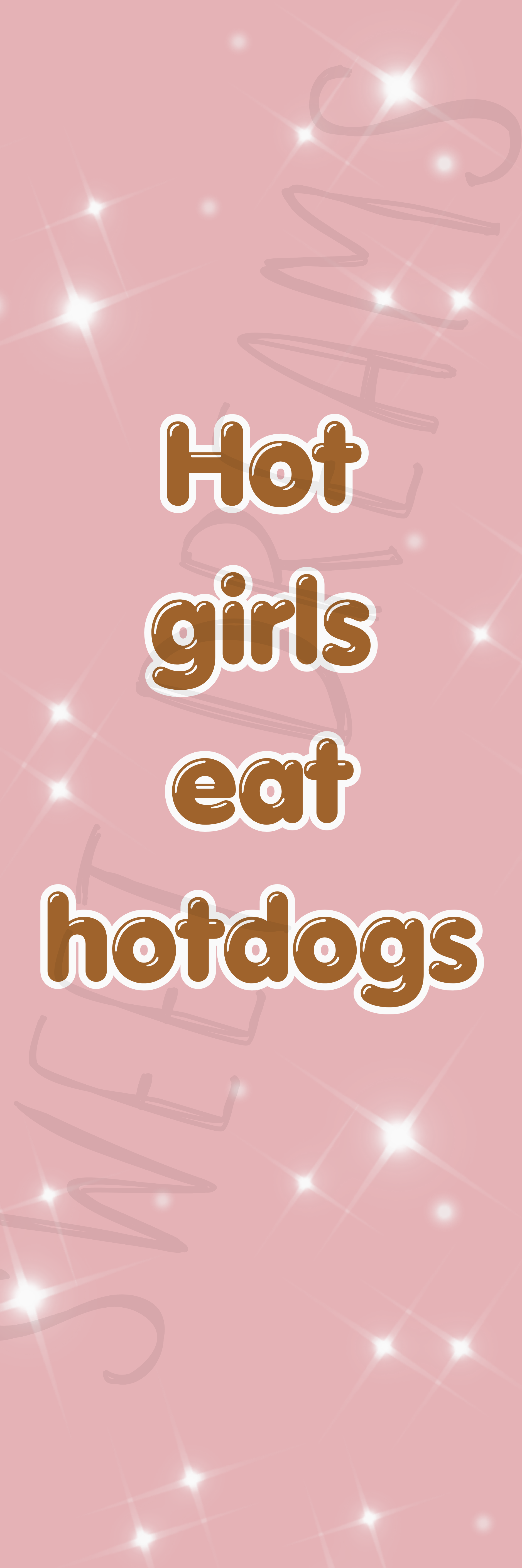 Poolside Bookmark - Double Sided Hot Girls eat Hotdogs