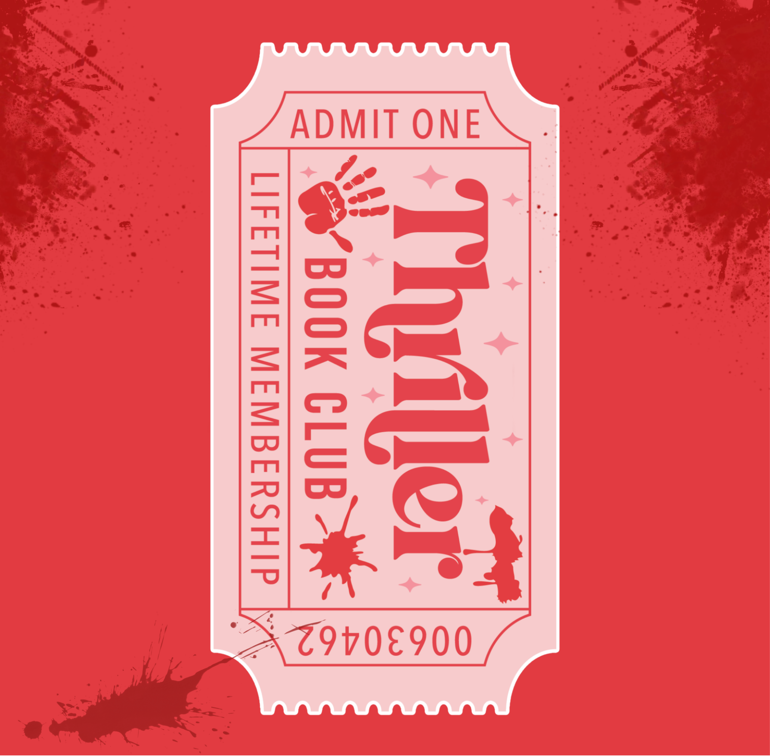 Thriller Ticket Lighter Wrap Sticker