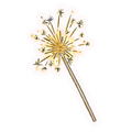 Poolside Firework Sticker 3 inch