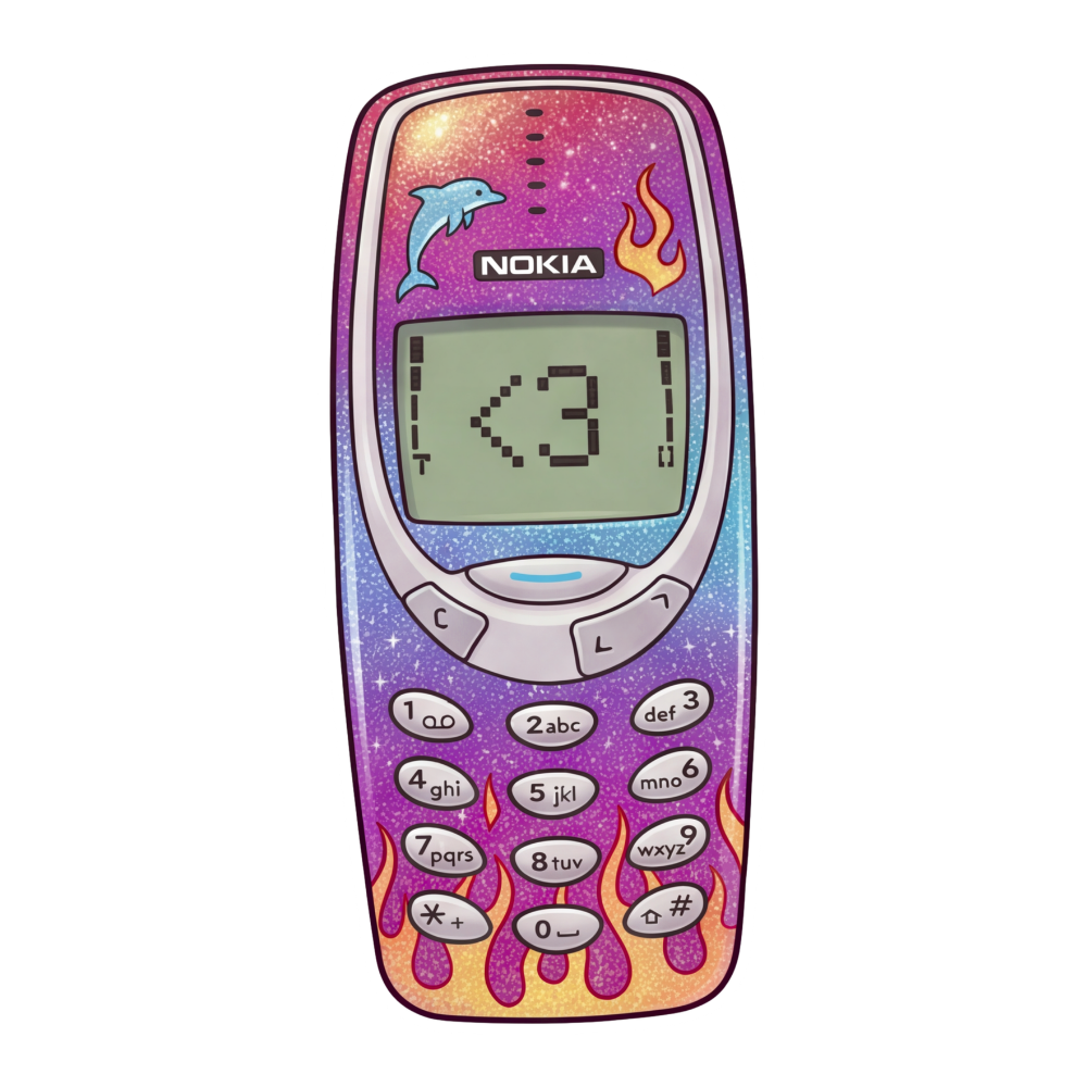 90's Sticker -Nokia