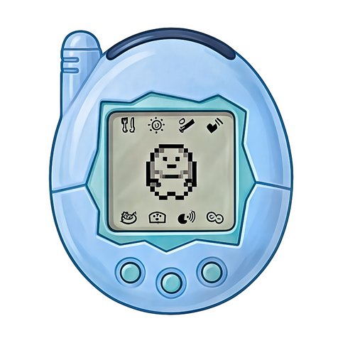90's Tamagotchi 3-Inch Sticker
