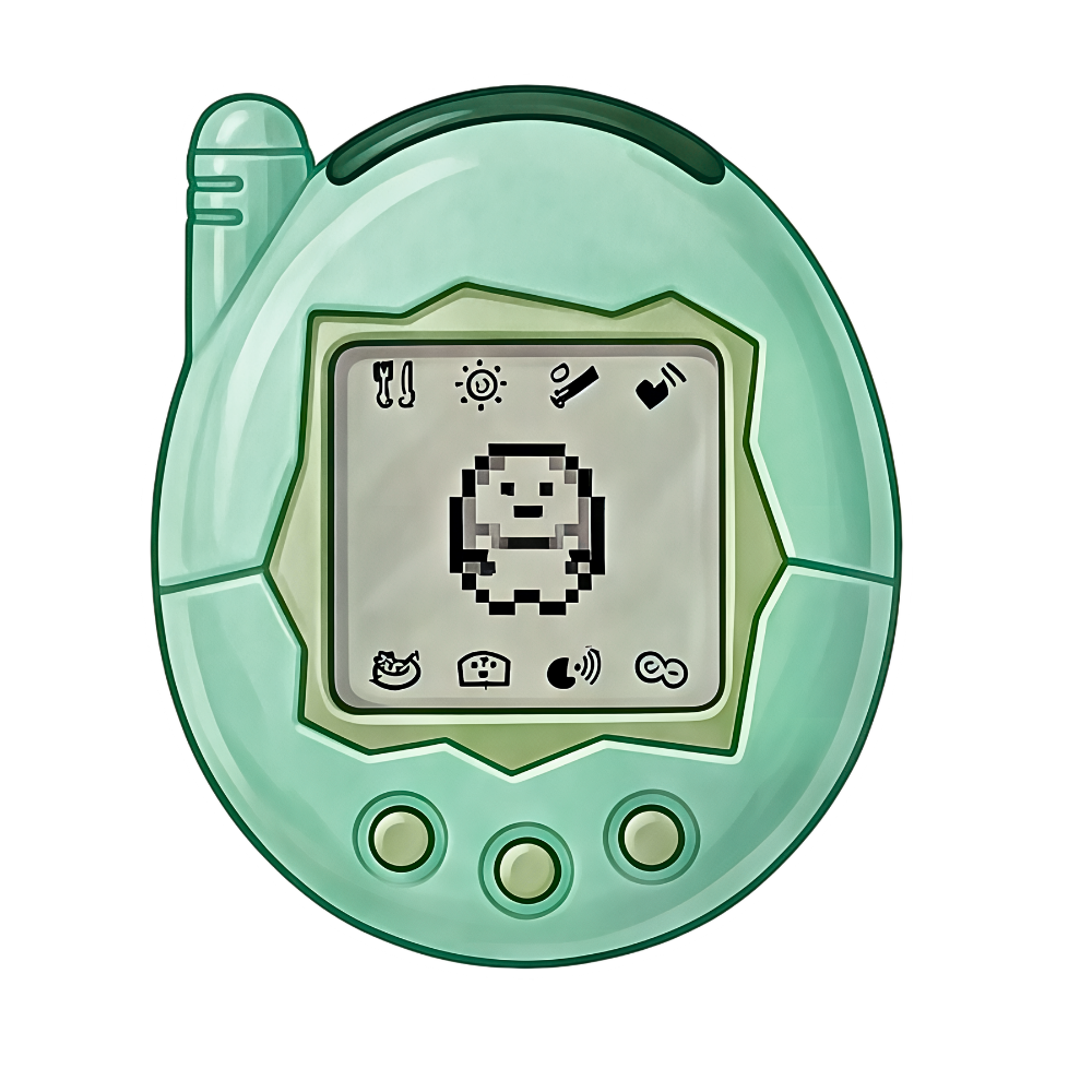 90's Tamagotchi 3-Inch Sticker