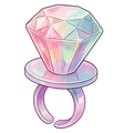 90's Sticker - Ring Pop