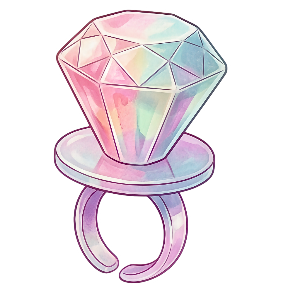 90's Sticker - Ring Pop