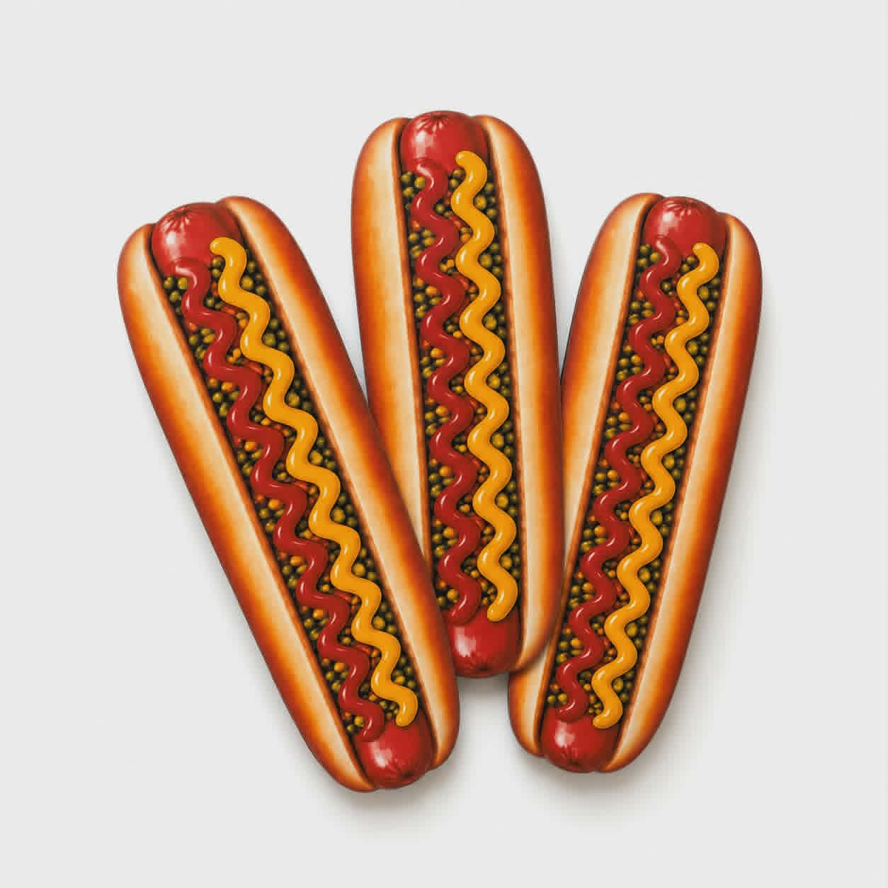 Poolside Bookmark- Hotdog double sided Bookmark