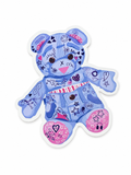 90s Sticker- Writing Bear